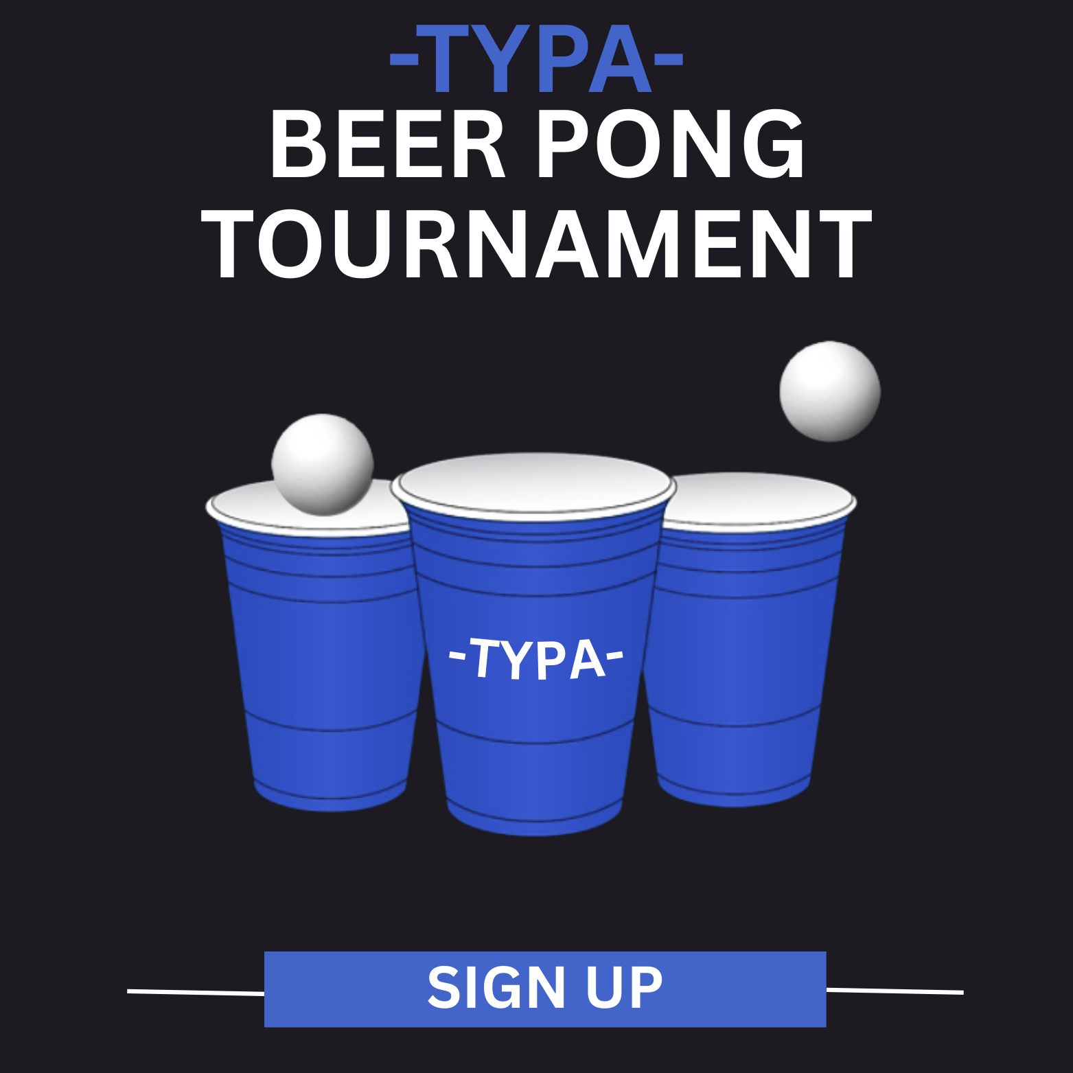 Beer Pong Tournament
